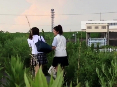 Japanese Teens Gush Pee And Get Watched