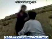 Horny indian girl fucked by her boyfriend outdoors