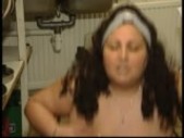 Hefty lady devours his cock with her love box