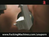 Charley Chase squirting on a machine