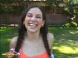 Jackie Ashe In Pigtails Giving A Hot Blowjob
